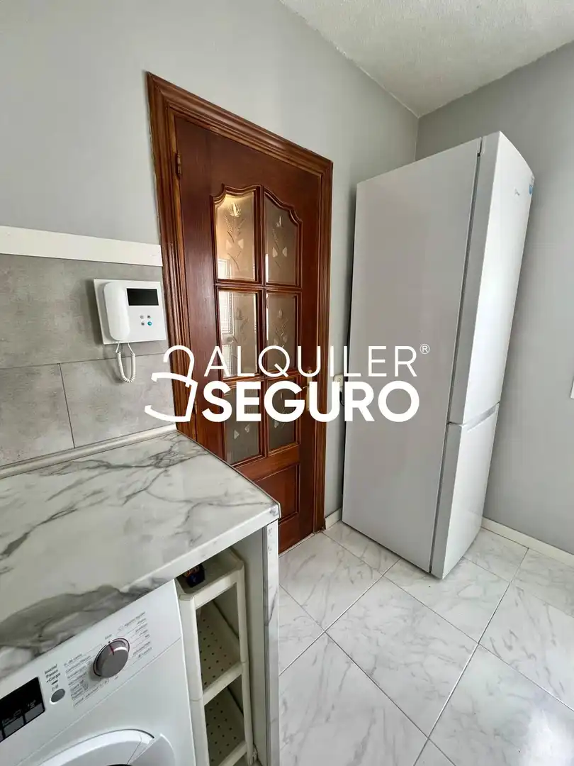 Küche von Wohnung zur Miete in Madrid mit Klimaanlage, Heizung und Terrasse