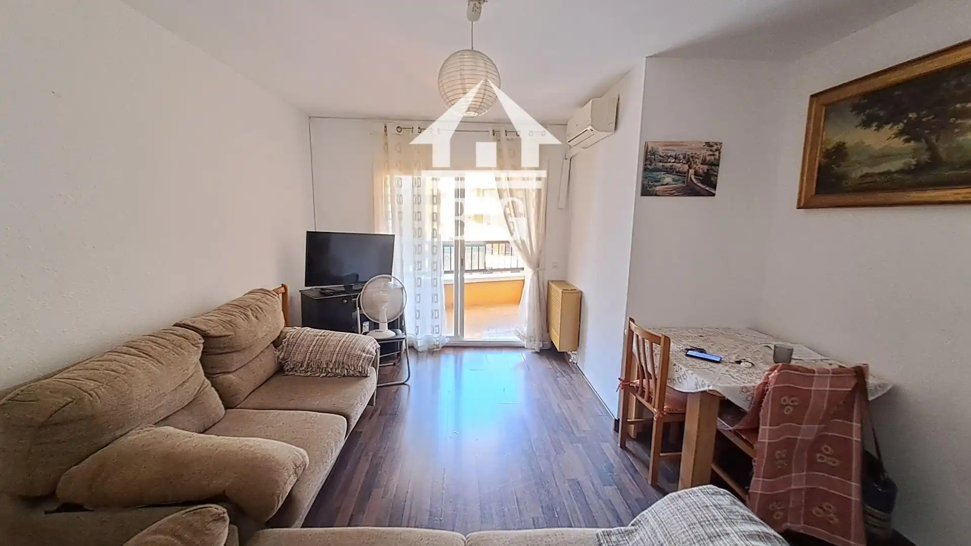 Living room of Flat for sale in Lloret de Mar  with Terrace and Furnished