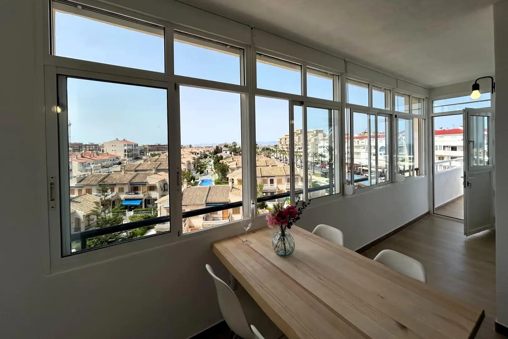 Dining room of Apartments for sale in Torrevieja  with Air Conditioner, Heating and Terrace