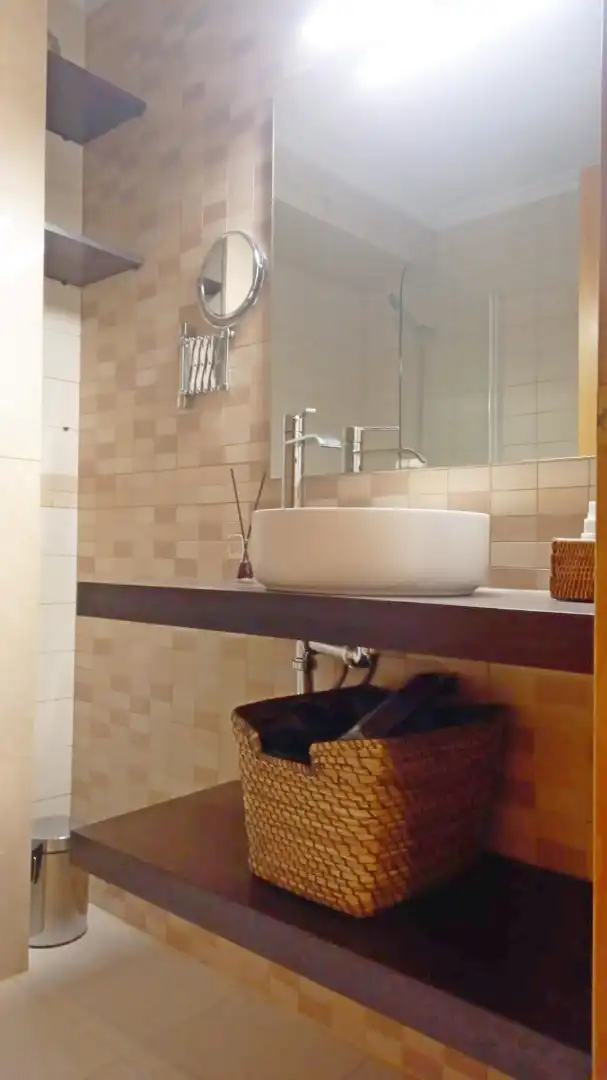Bathroom of Flat for rent in A Coruña Capital   with Heating, Parquet flooring and Storage room