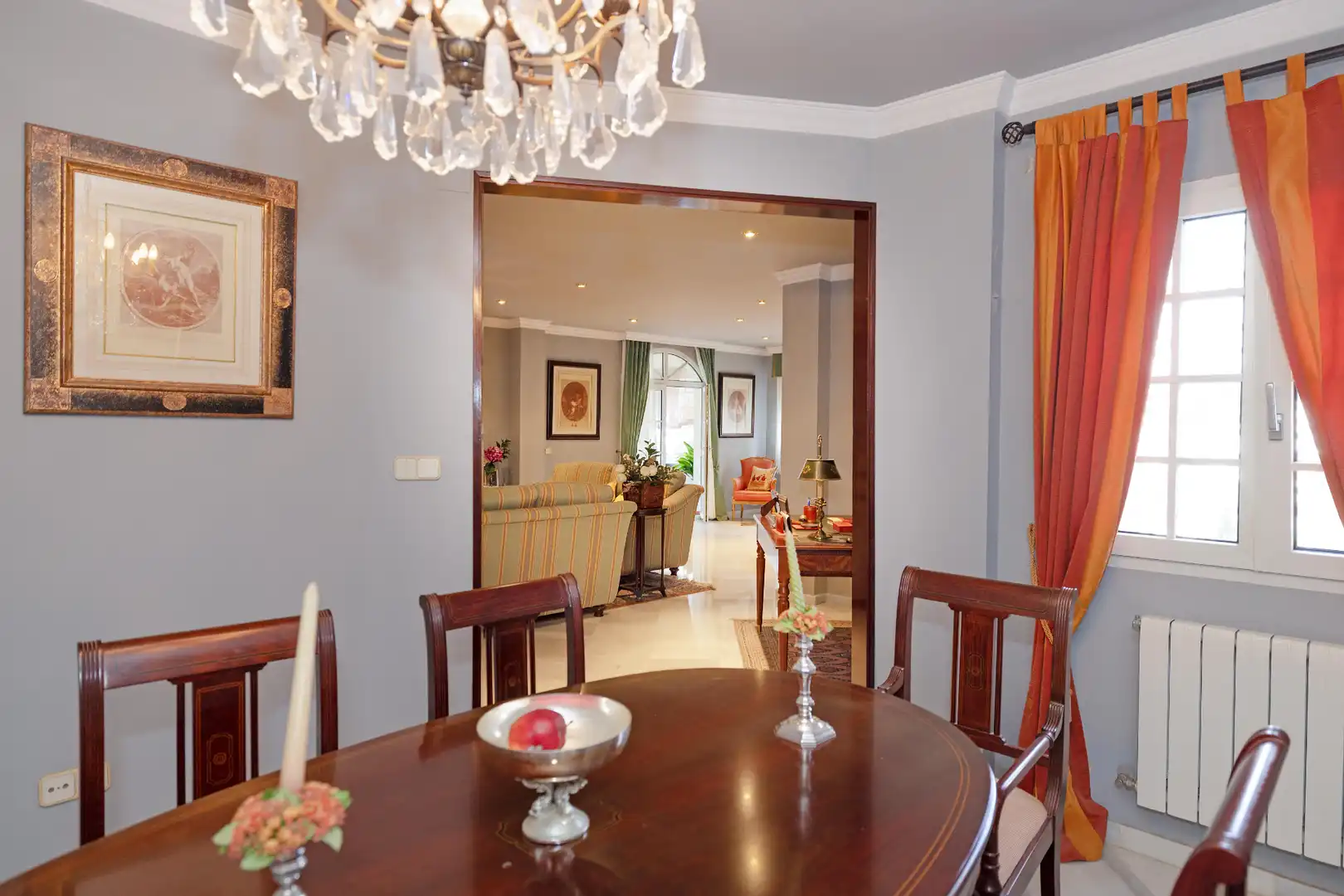 Comedor de Casa o chalet en venta en Málaga con Jardín privado, Terraza y Piscina