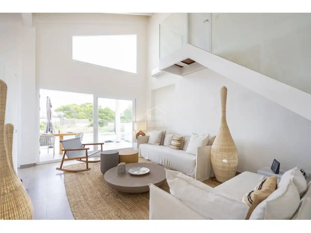 Sala de estar de Casa o chalet en venta en Es Mercadal con Calefacción, Jardín privado y Terraza