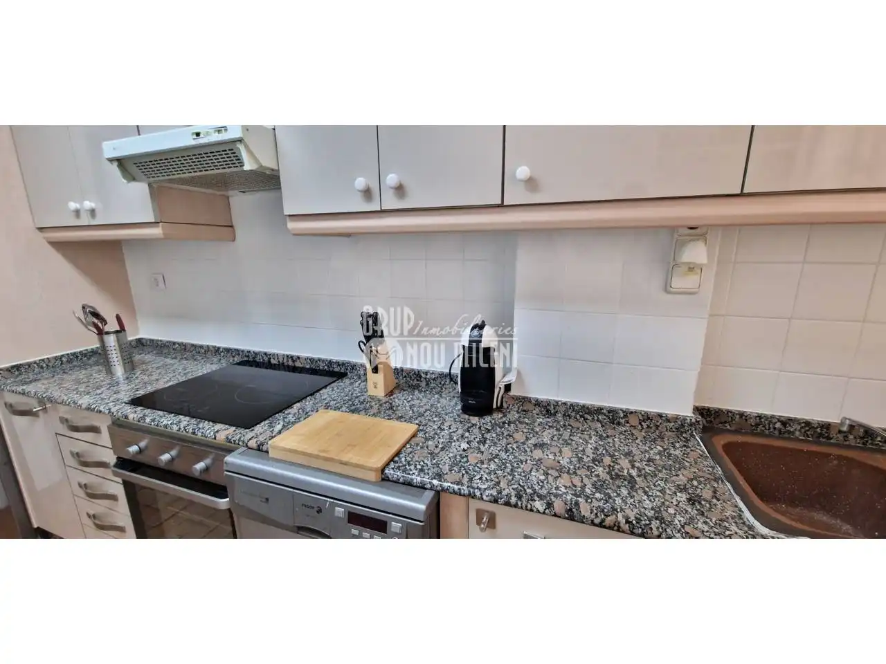 Kitchen of Flat for sale in Sueca  with Furnished and Community pool