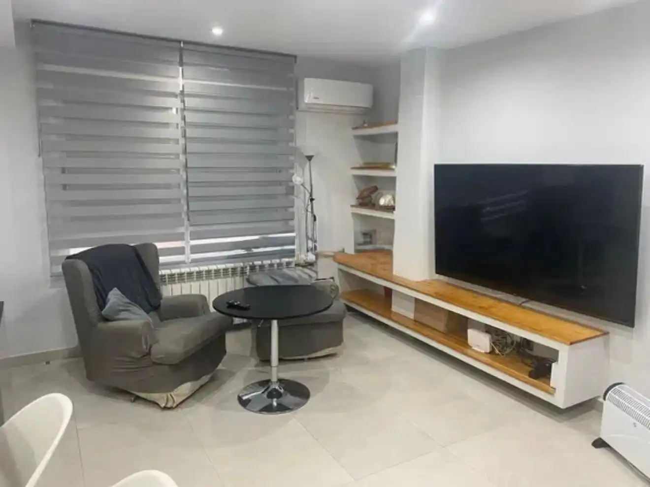 Sala d'estar de Àtic en venda en Murcia amb Aire condicionat, Calefacció i Terrassa