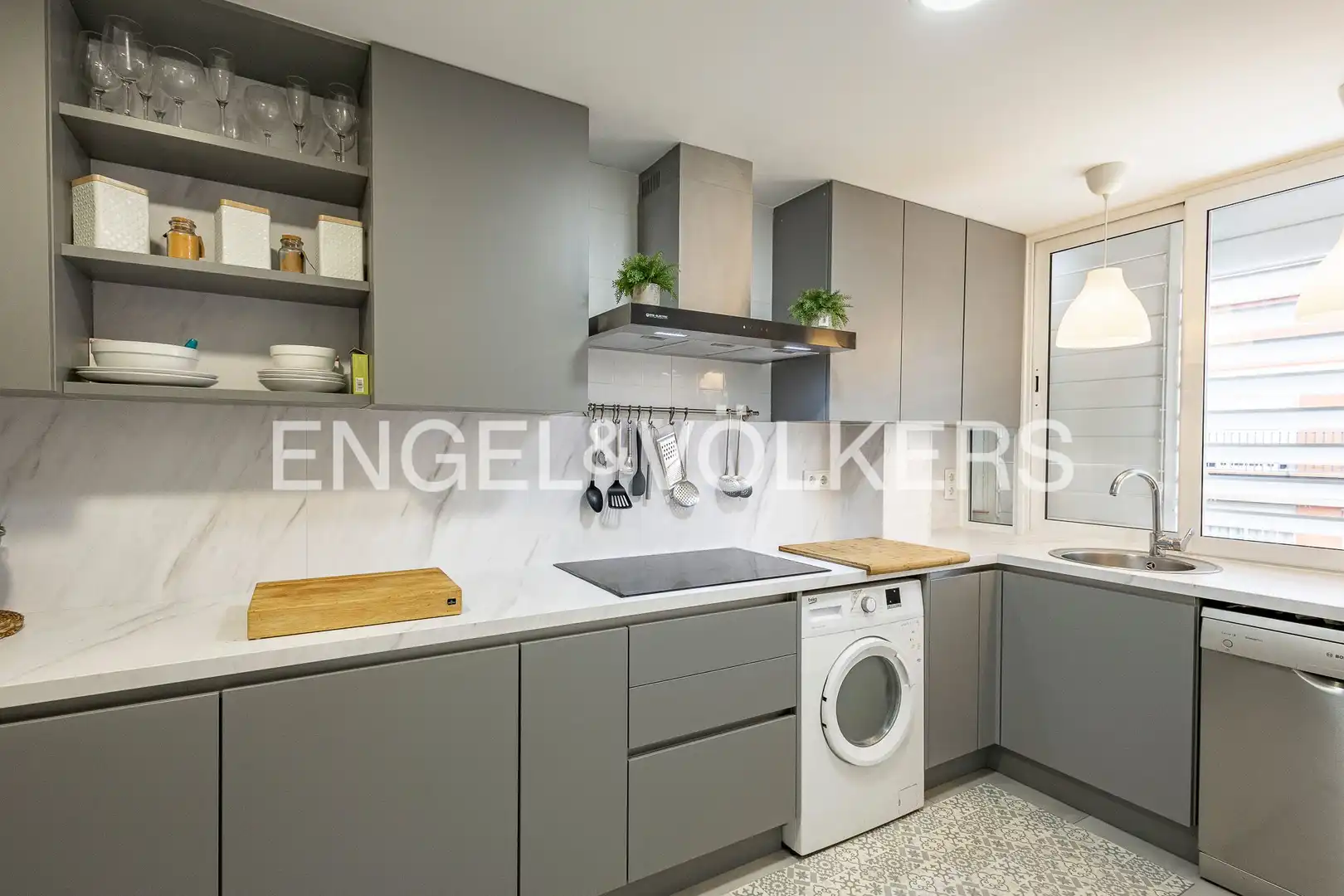 Cocina de Dúplex en venta en Terrassa con Aire acondicionado, Calefacción y Parquet