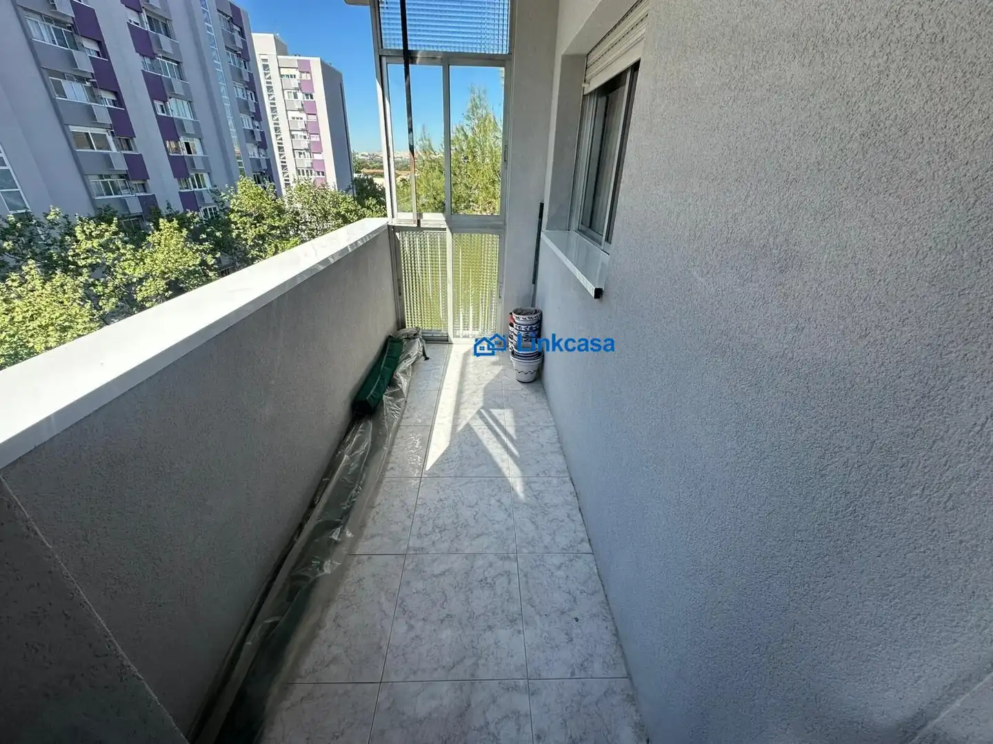 Balcony of Flat for sale in Madrid  with Heating and Terrace