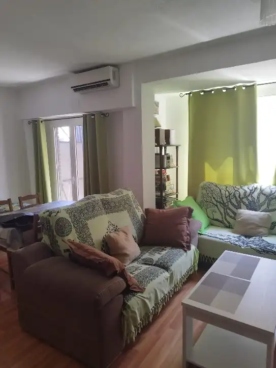 Sala d'estar de Pis en venda en Valencia amb Aire condicionat, Parquet i Balcó