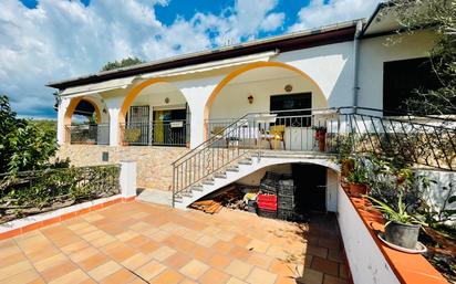 Vista exterior de Casa o xalet en venda en Maçanet de la Selva amb Terrassa, Piscina i Balcó