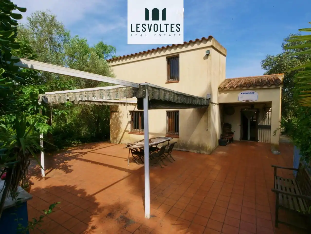Vista exterior de Casa o chalet en venta en Ventalló con Jardín privado, Parquet y Terraza