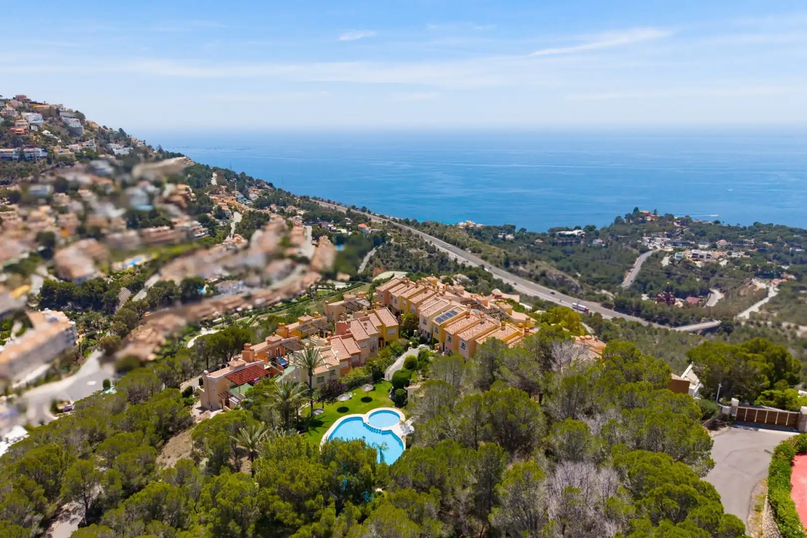 Vista exterior de Piso en venta en Altea con Aire acondicionado, Calefacción y Terraza