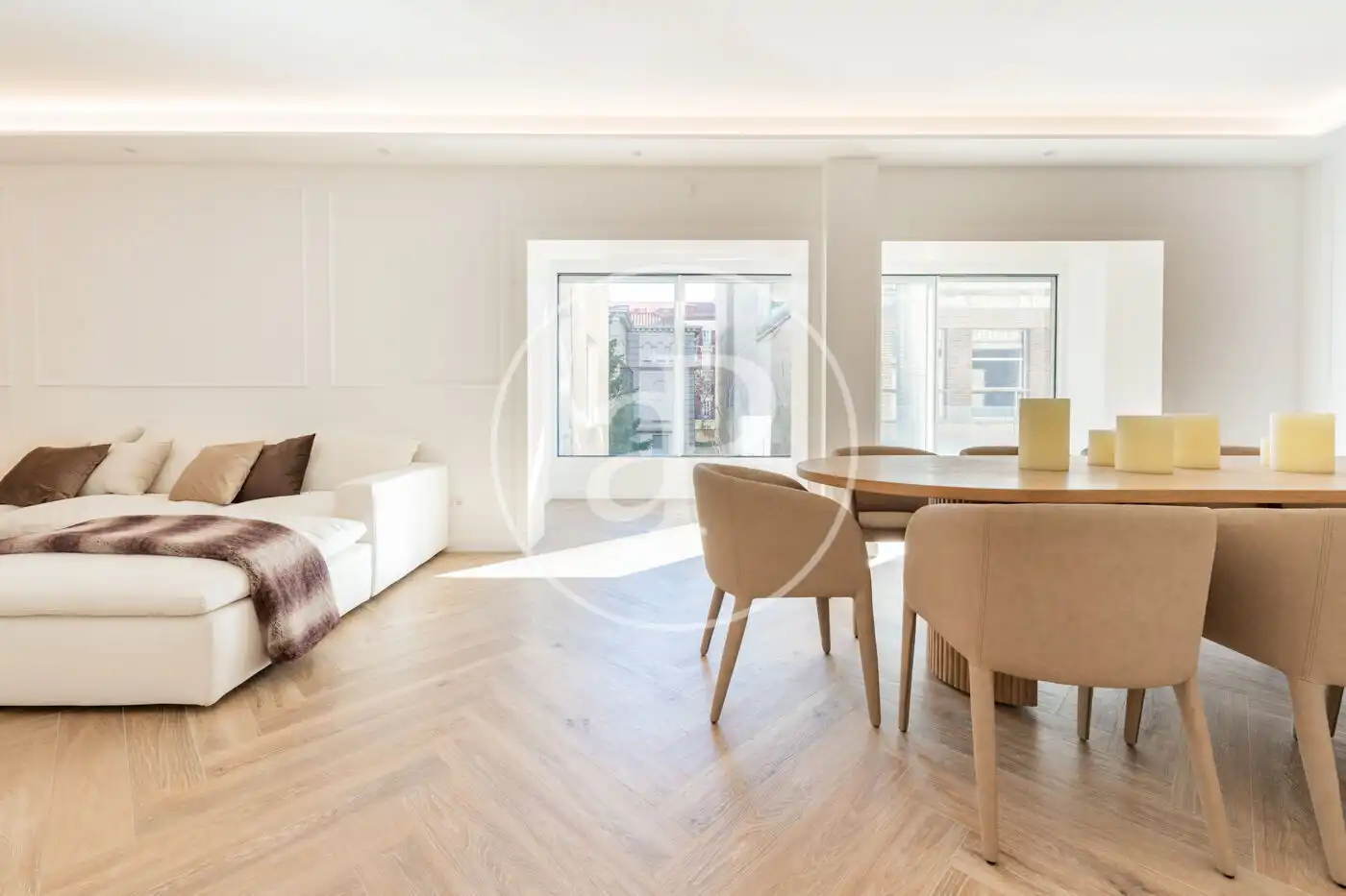 Wohnzimmer von Wohnung zum Verkauf in Madrid mit Klimaanlage, Heizung und Abstellraum