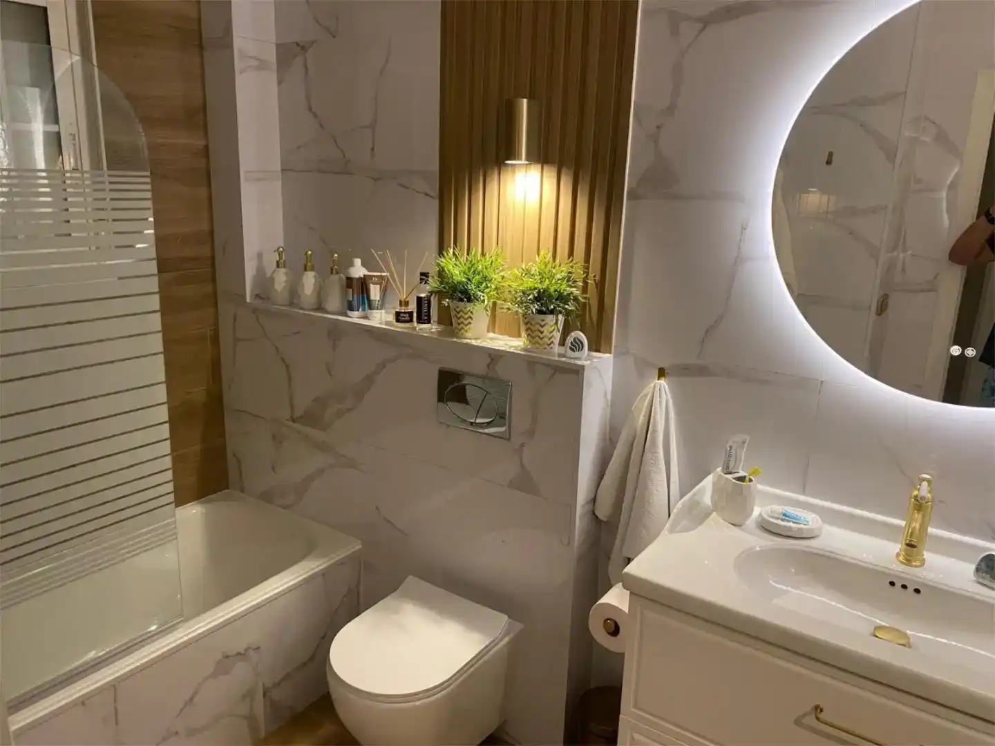 Baño de Dúplex en venta en Orihuela con Aire acondicionado, Jardín privado y Amueblado