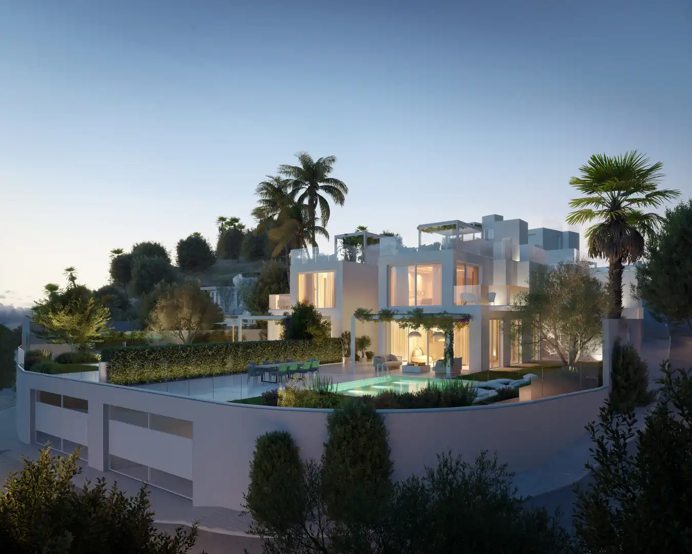Jardí de Casa o xalet en venda en Mijas amb Aire condicionat, Jardí privat i Terrassa