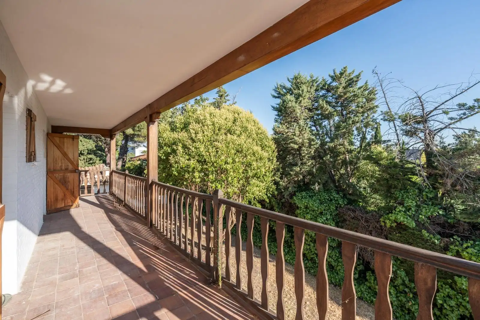 Terraza de Casa o chalet en venta en Las Rozas de Madrid con Aire acondicionado, Calefacción y Jardín privado