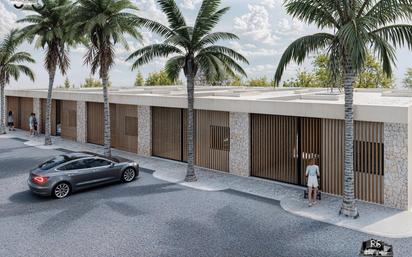 Exterior view of Single-family semi-detached for sale in La Pobla de Vallbona  with Heating, Terrace and Swimming Pool