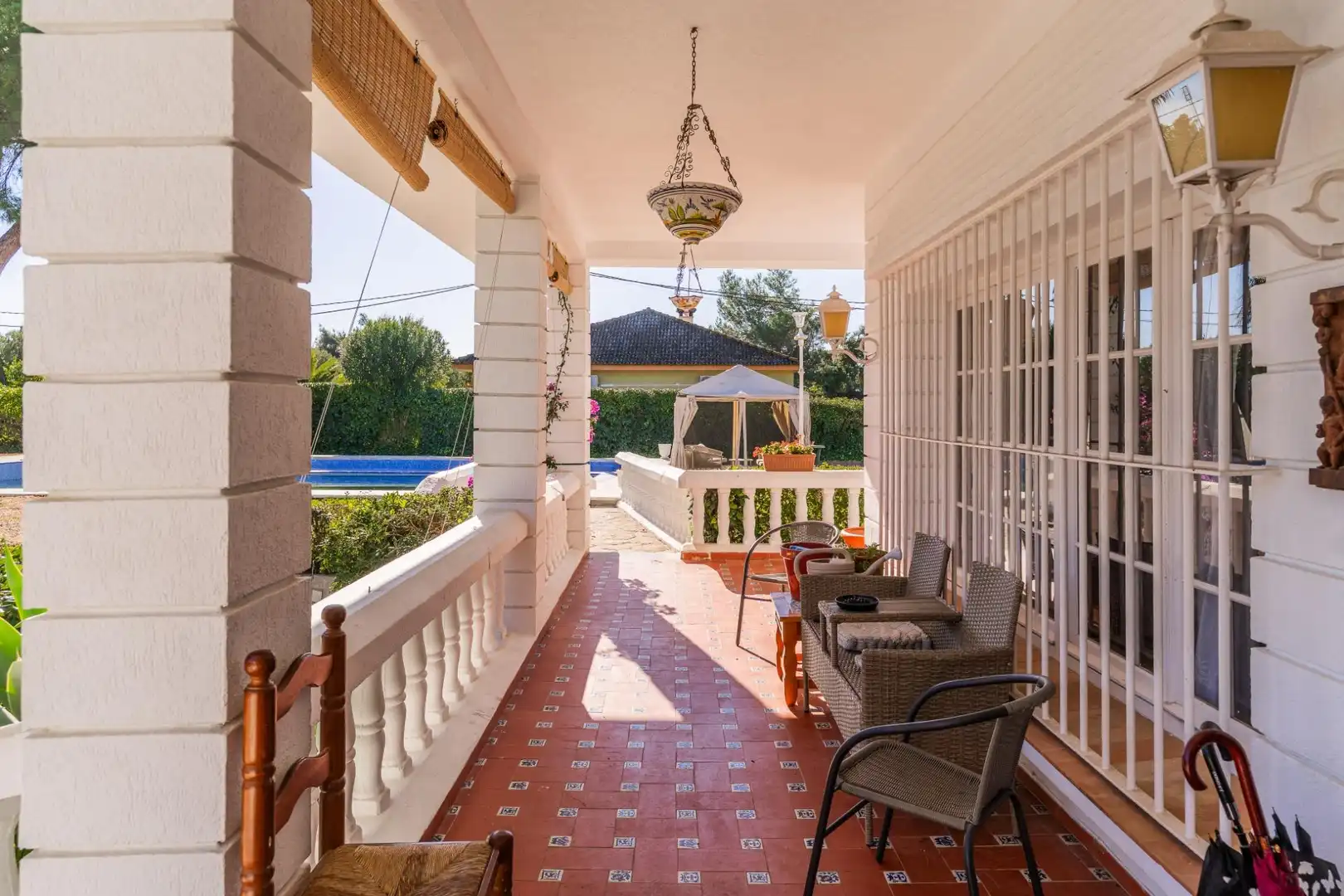 Terrace of Houses for sale in Jerez de la Frontera  with Private garden, Swimming Pool and Balcony