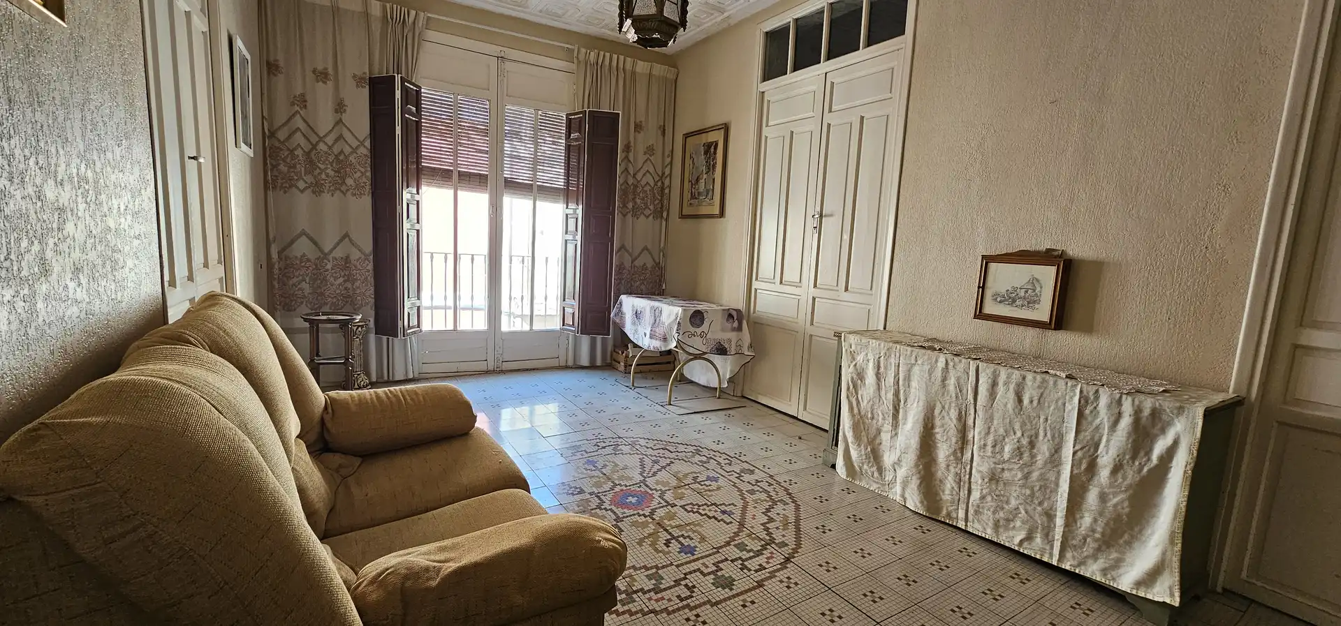Sala de estar de Casa adosada en venta en Totana con Jardín privado, Terraza y Trastero