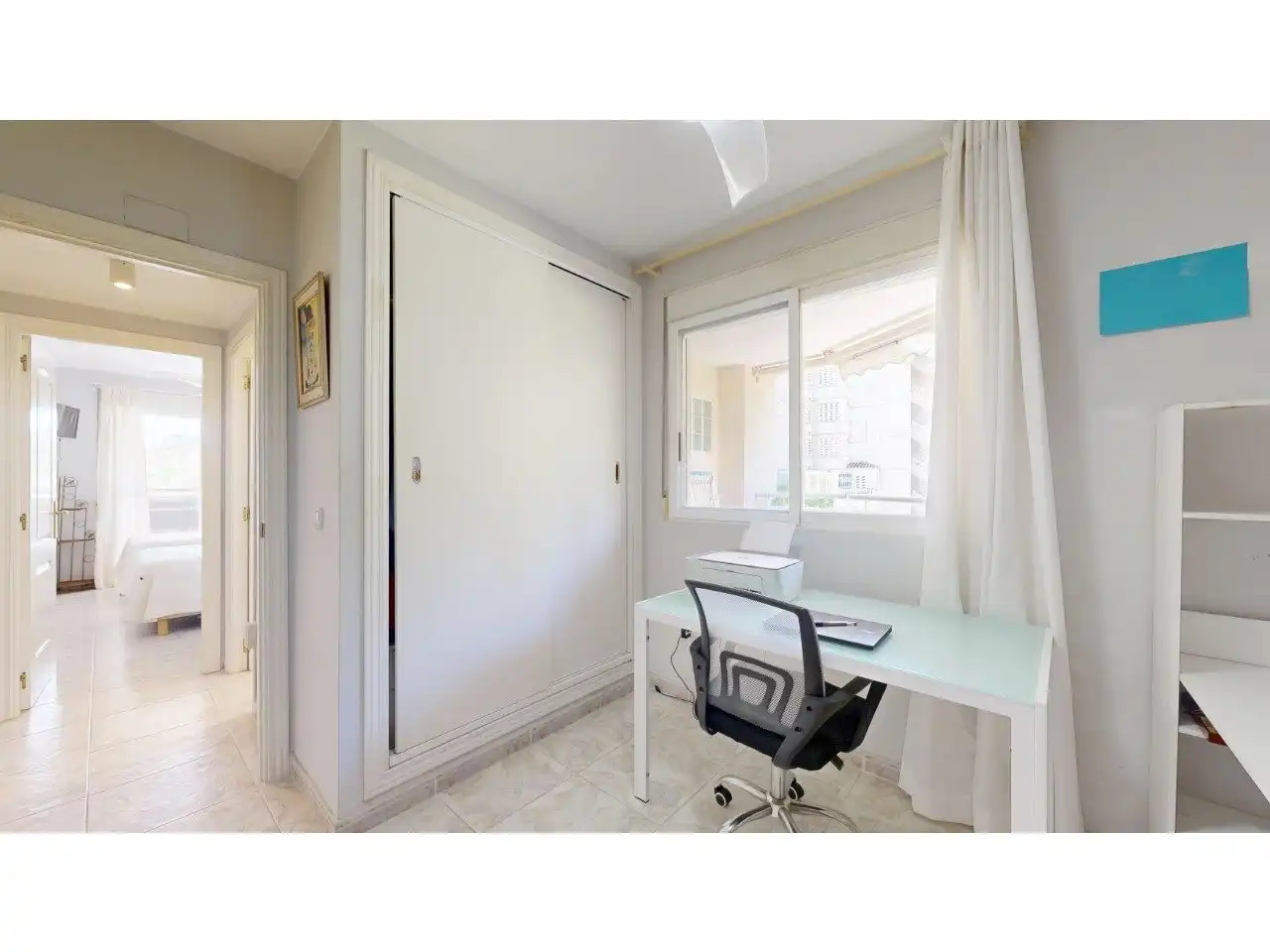 Bedroom of Flat for sale in Cullera  with Air Conditioner, Private garden and Terrace
