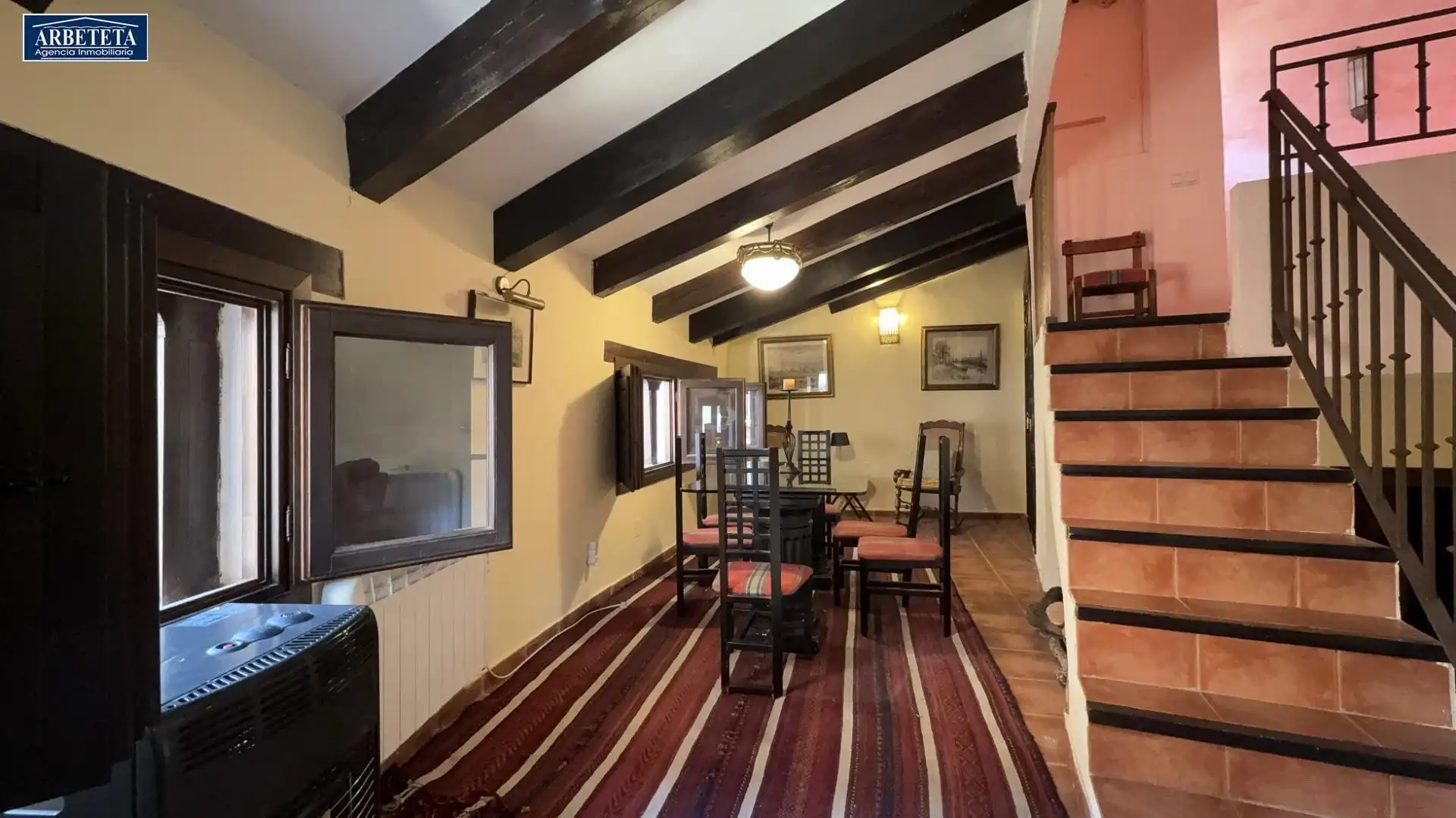 Comedor de Finca rústica en venta en Pastrana con Calefacción y Balcón