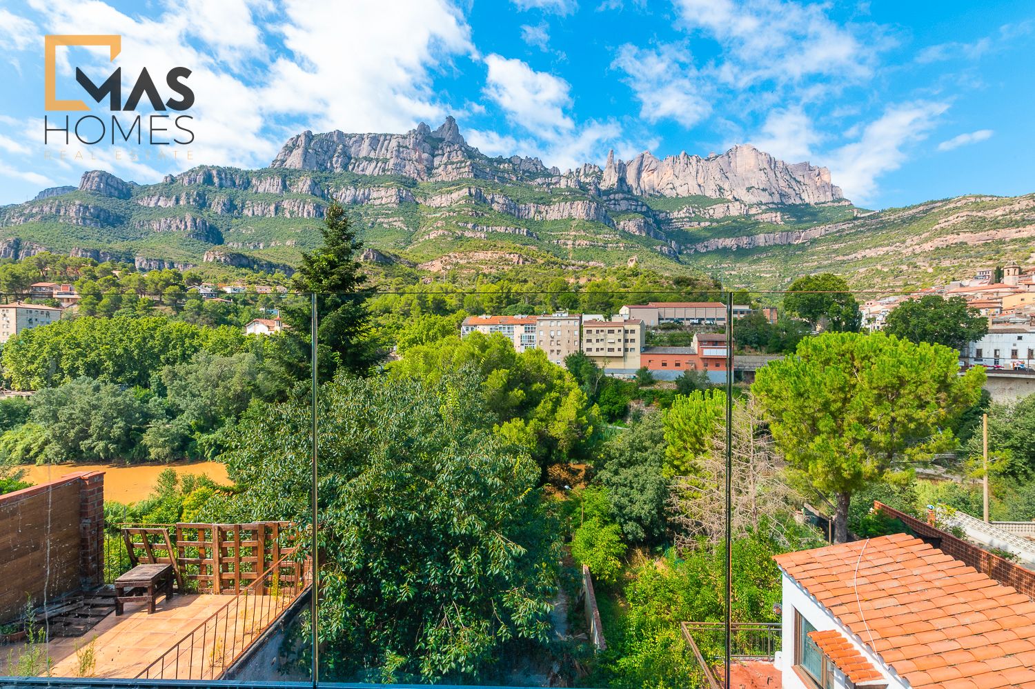 Exterior view of Flat for sale in Monistrol de Montserrat  with Balcony