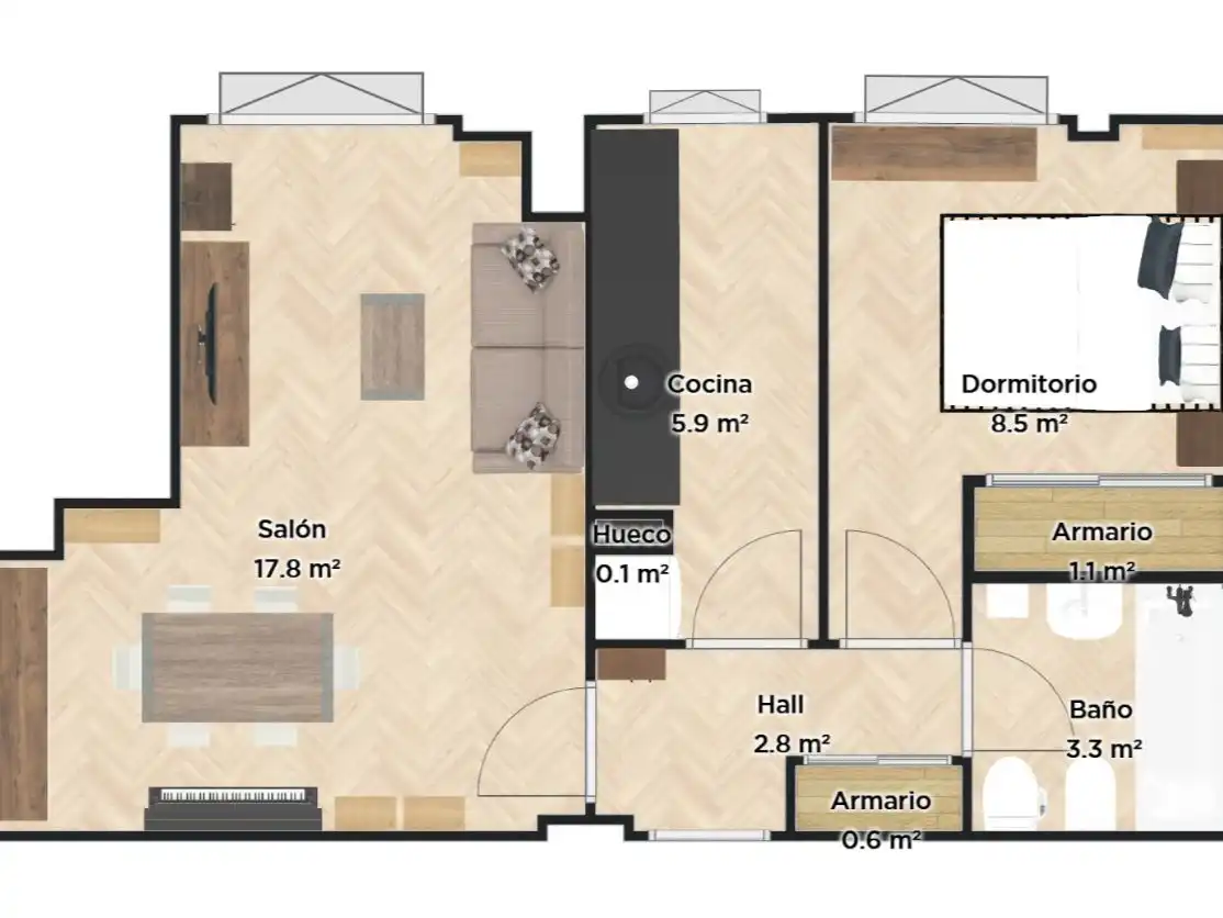 Appartement avec ascenseur à vendre à Jose Maria del Boto 9, imagen 22