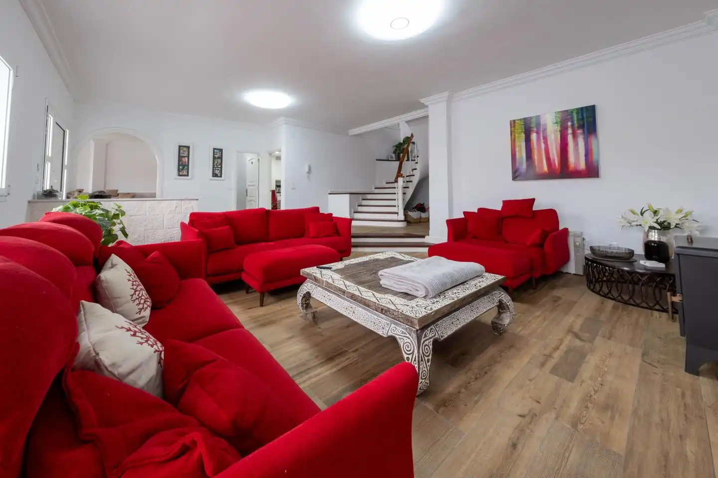 Living room of Houses for sale in Santa Brígida