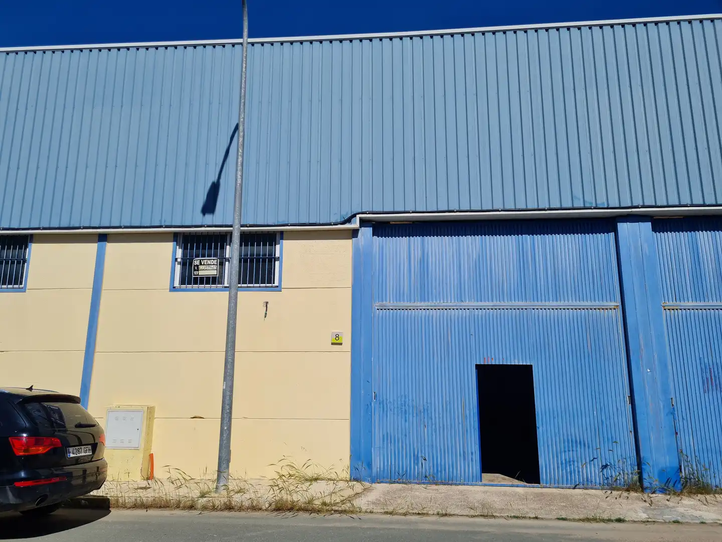 Exterior view of Industrial buildings for sale in Guillena