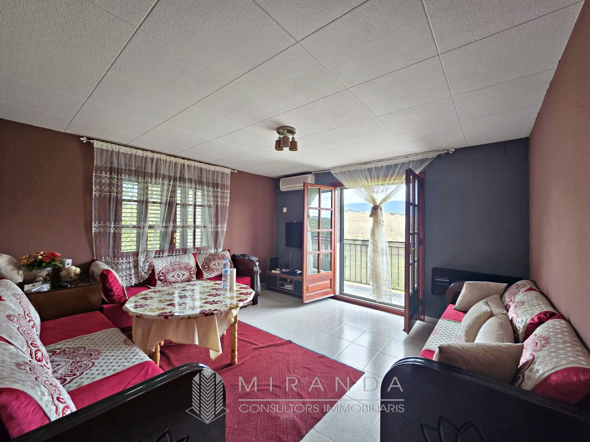 Living room of Duplex for sale in Santa Maria de Palautordera  with Air Conditioner, Heating and Terrace