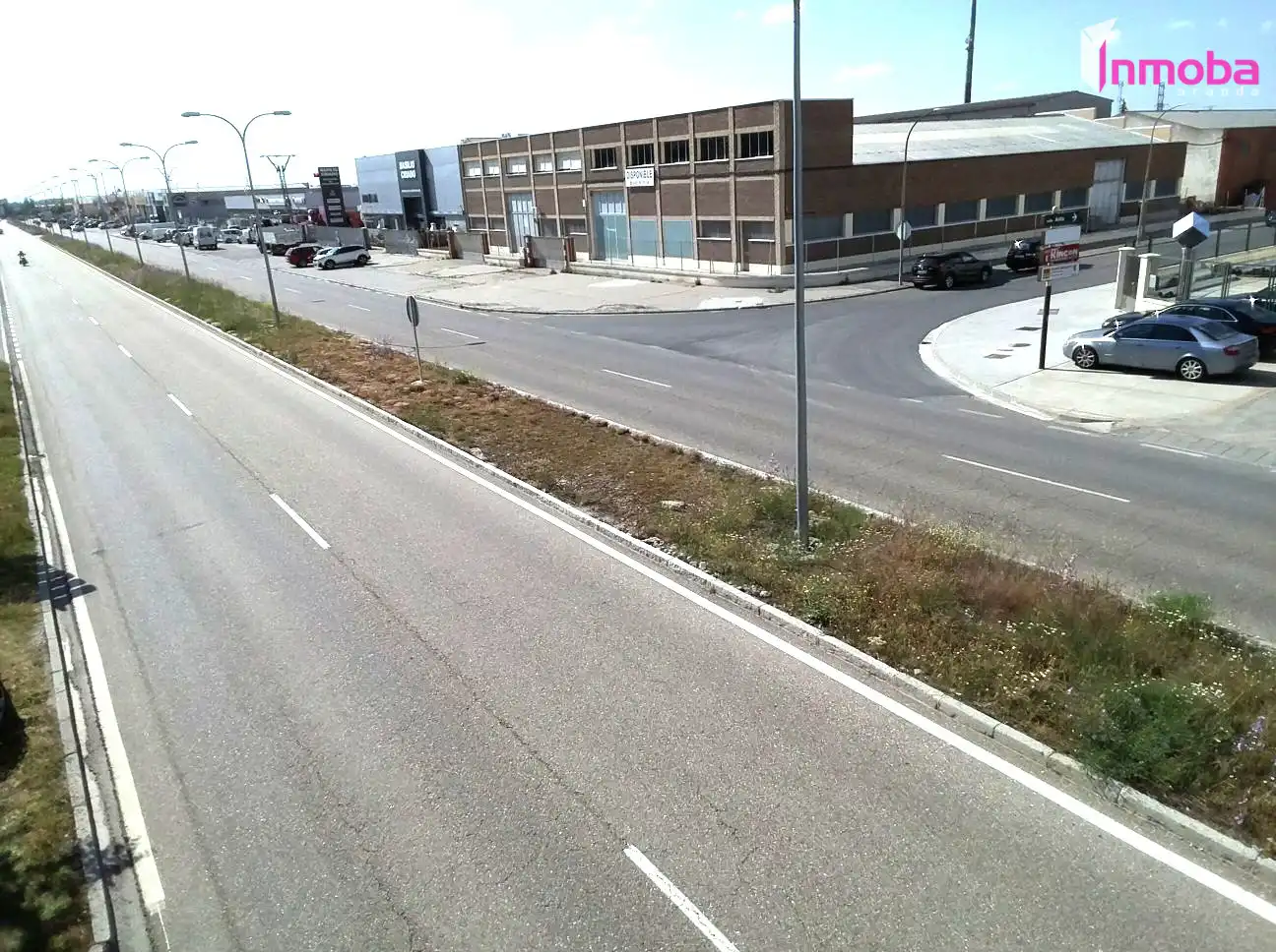 Exterior view of Industrial buildings for sale in Aranda de Duero  with Alarm
