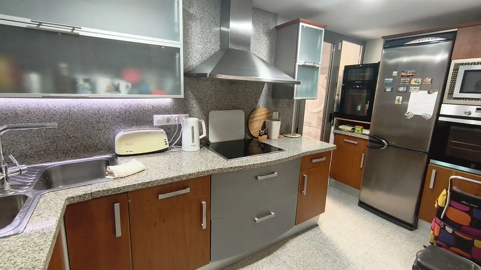 Cocina de Apartamento en venta en Garrucha con Aire acondicionado, Calefacción y Terraza