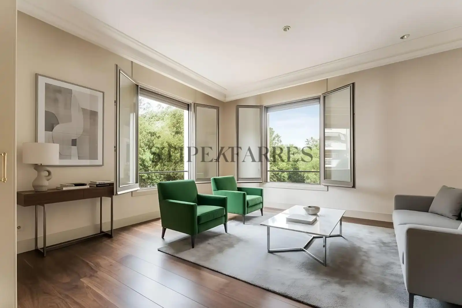 Vista exterior de Piso de alquiler en Barcelona con Aire acondicionado, Calefacción y Terraza