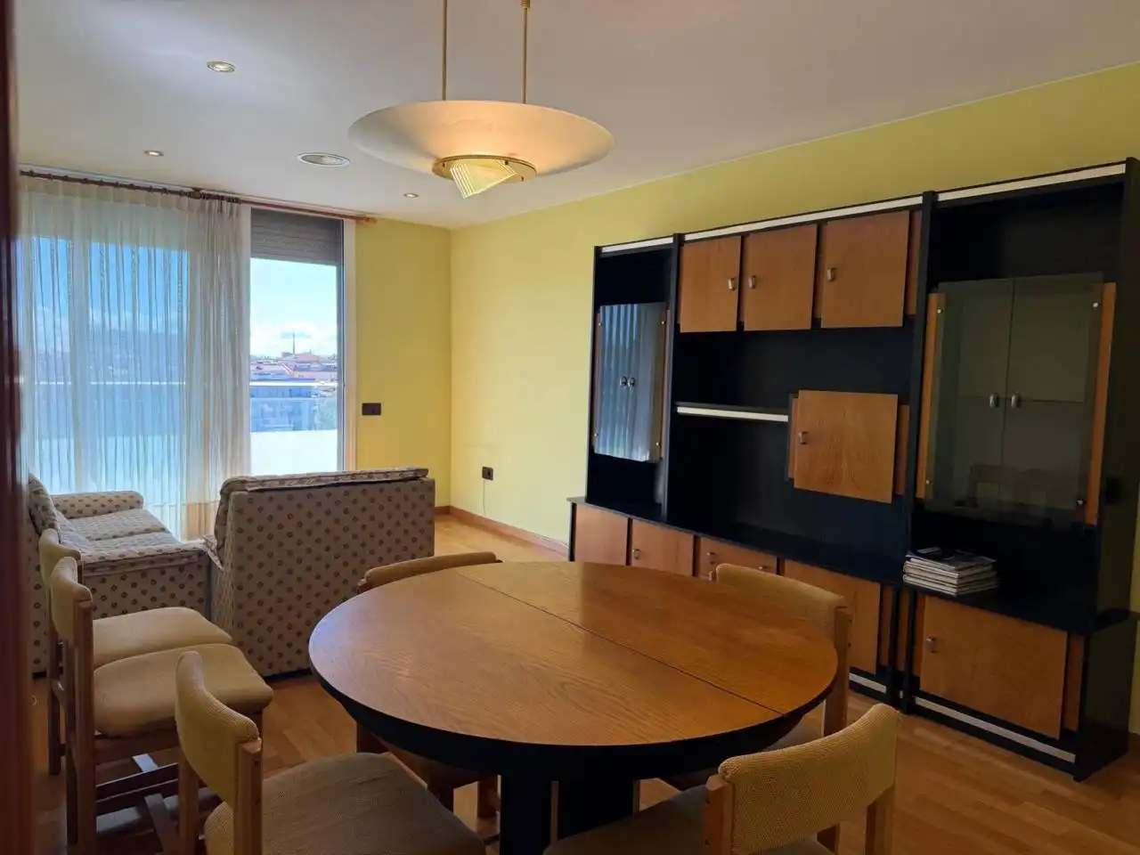 Dining room of Flat for sale in Terrassa  with Air Conditioner, Heating and Parquet flooring