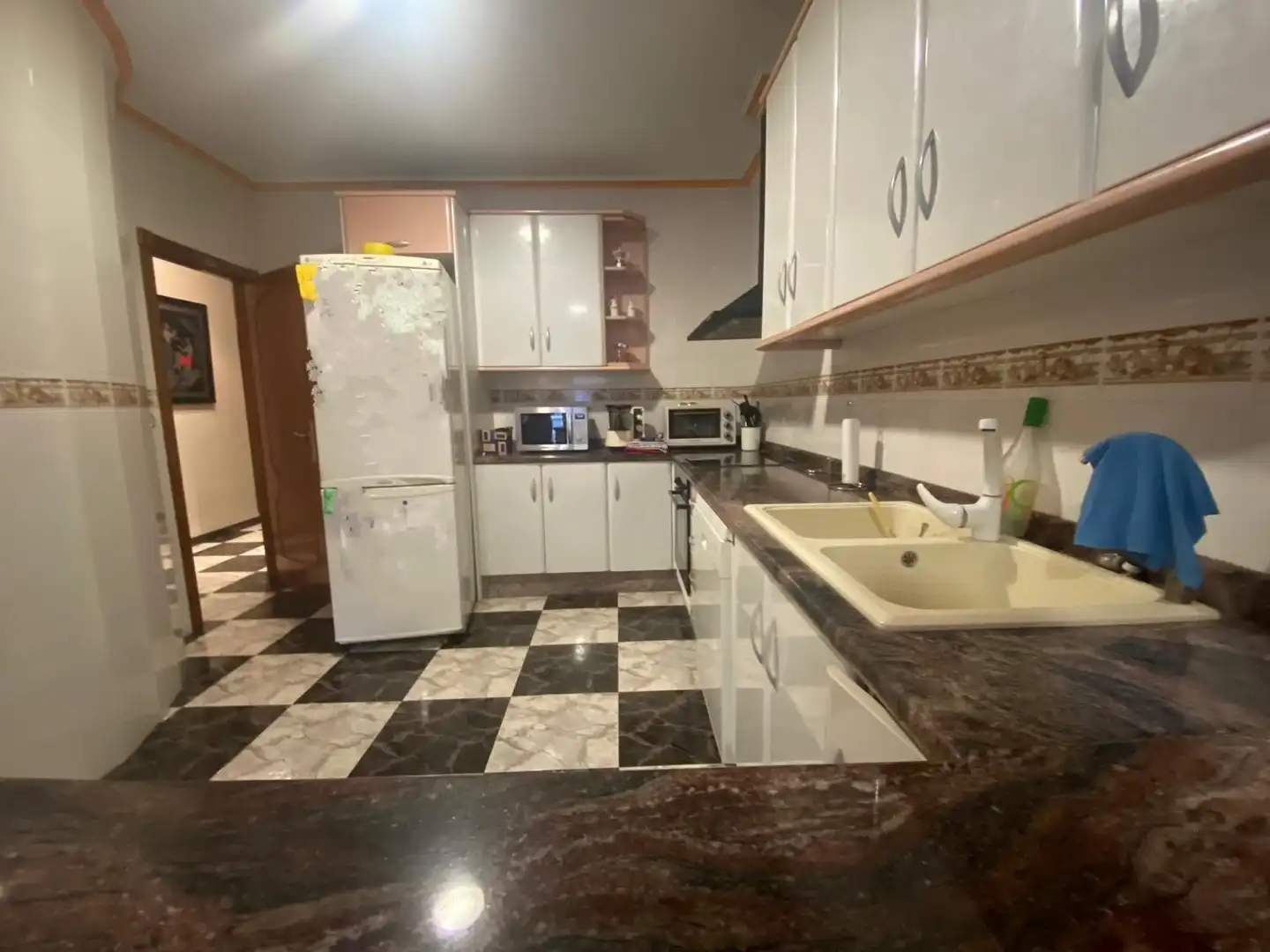 Cocina de Piso en venta en La Pobla del Duc con Aire acondicionado, Terraza y Amueblado
