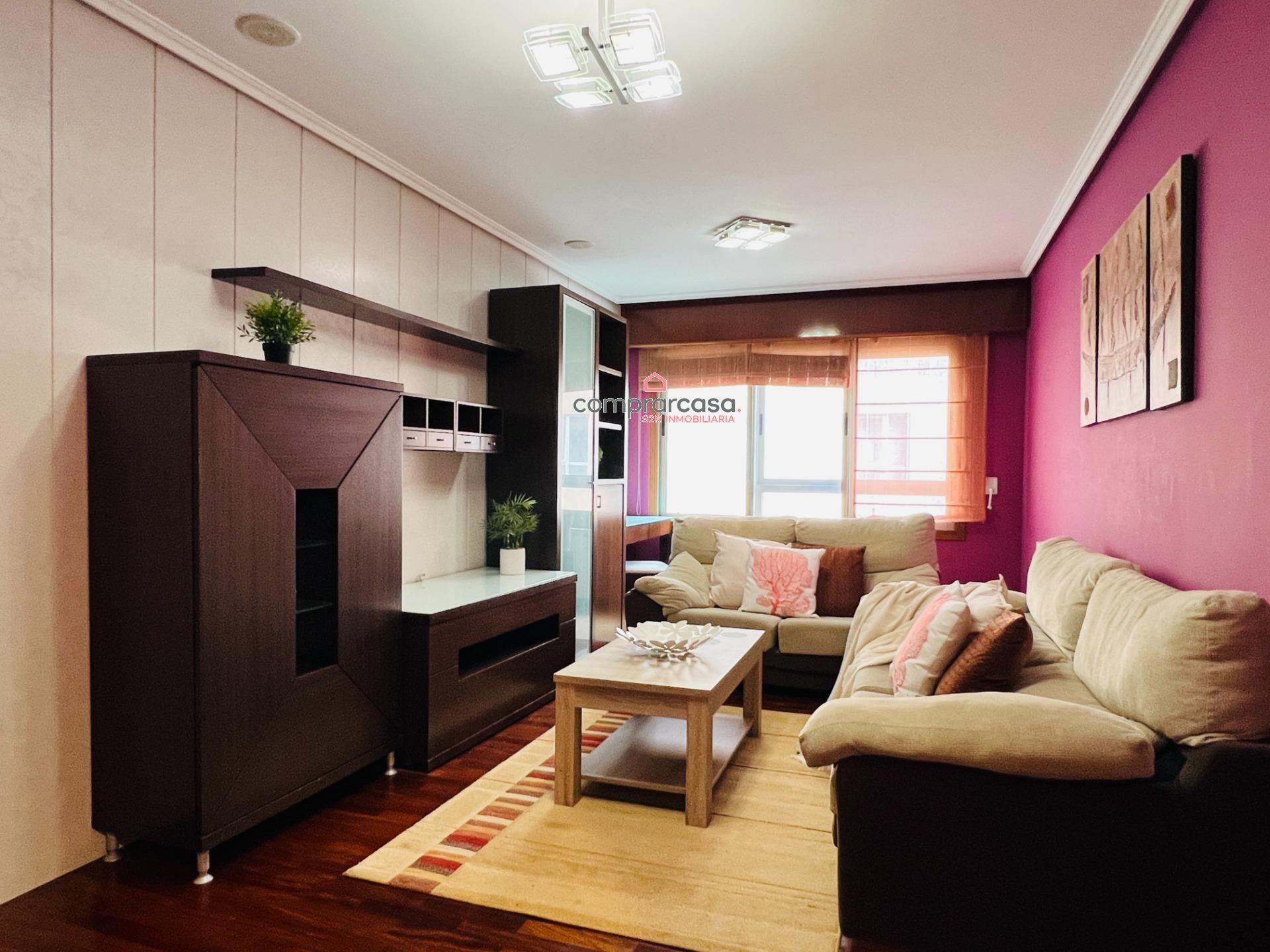 Living room of Flat for sale in Culleredo  with Heating and Storage room
