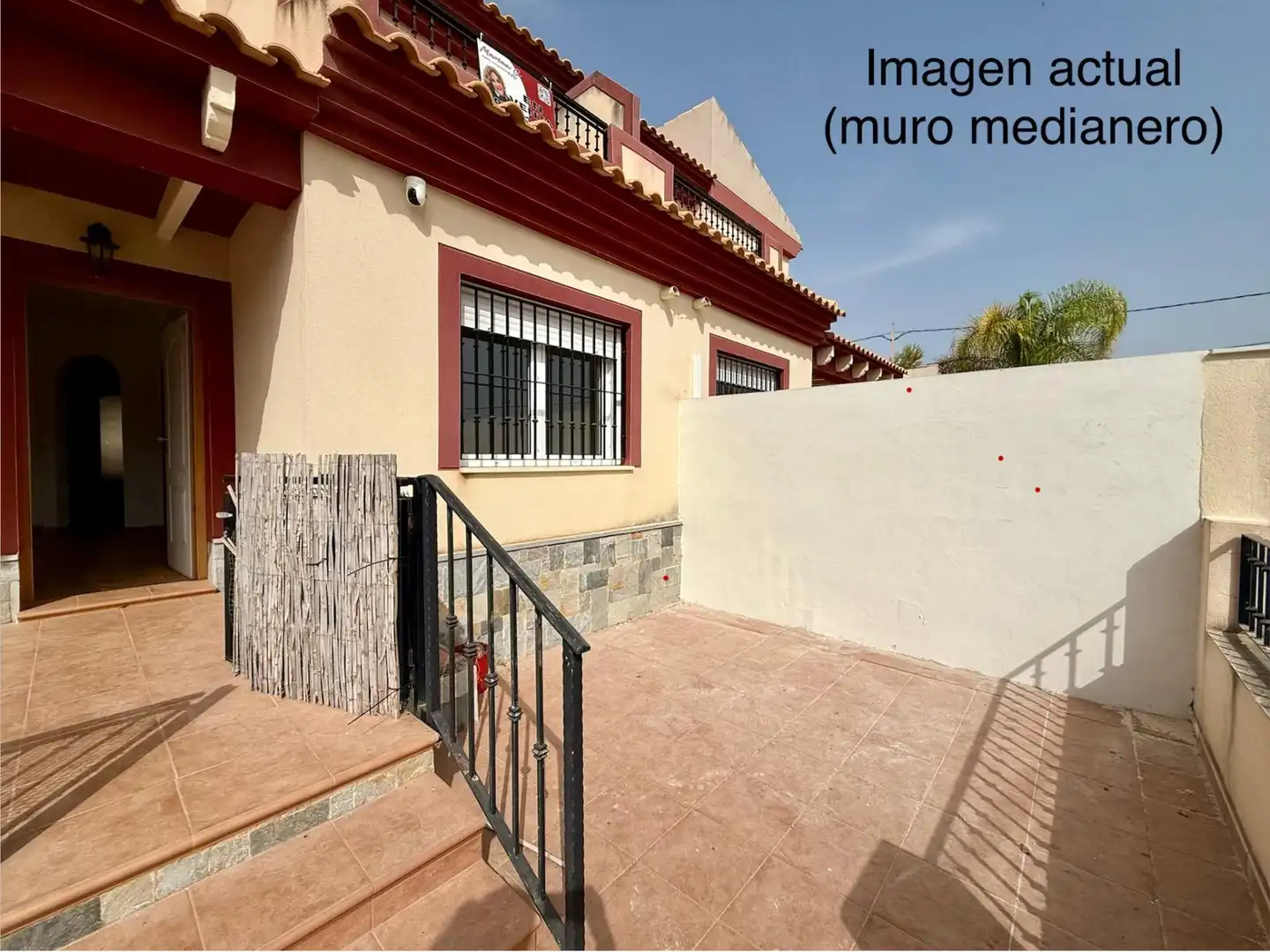 Vista exterior de Casa adosada en venta en Cartagena con Terraza, Trastero y Balcón