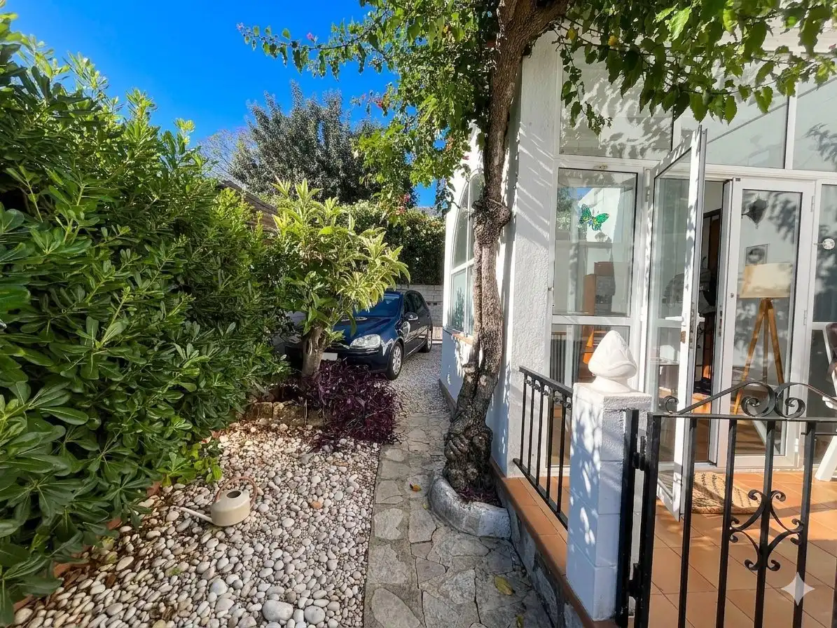 Exterior view of Detached homes for sale in Dénia  with Air Conditioner, Heating and Private garden
