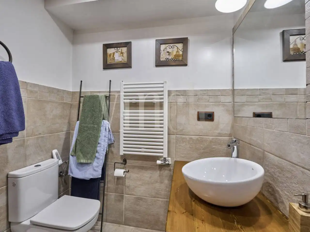 Baño de Casa adosada en venta en Montellà i Martinet con Calefacción, Parquet y Terraza