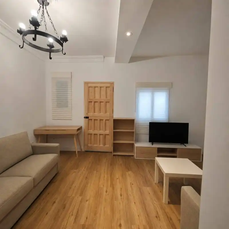 Sala de estar de Casa o chalet en venta en El Espinar con Calefacción y Jardín privado