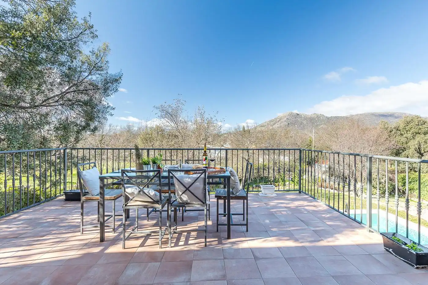 Terraza de Casa o chalet en venta en El Escorial con Calefacción, Jardín privado y Terraza