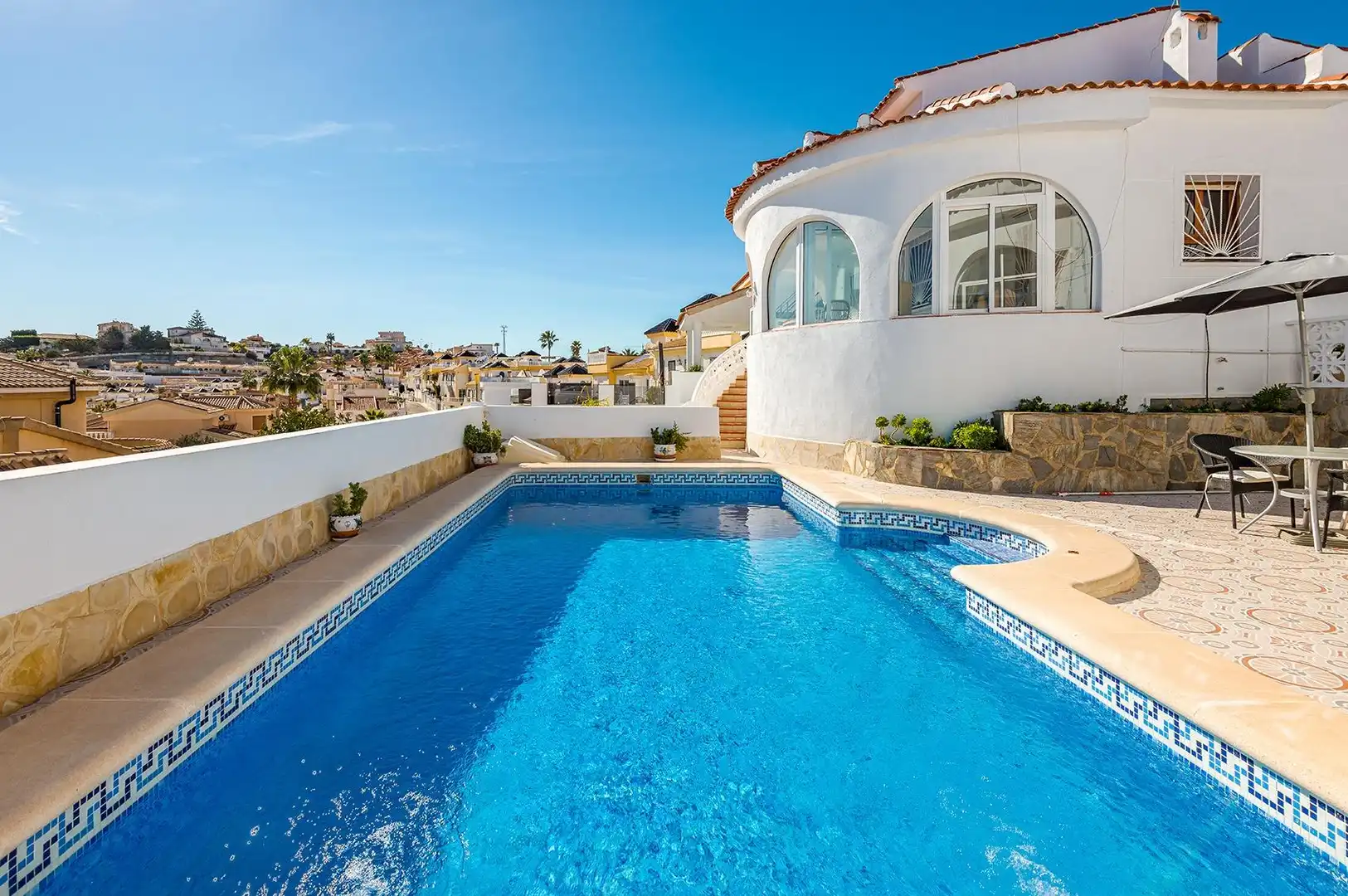 Swimming pool of Houses for sale in Rojales  with Air Conditioner, Heating and Private garden