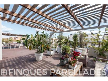 Terrace of Attic for sale in Vilanova i la Geltrú  with Heating, Parquet flooring and Terrace