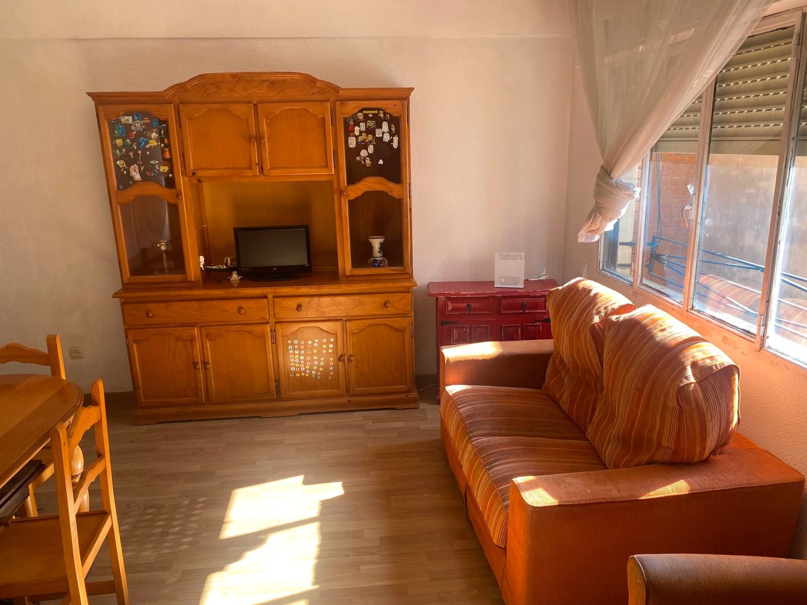 Living room of Flat for sale in Ciudad Real Capital  with Air Conditioner, Heating and Furnished