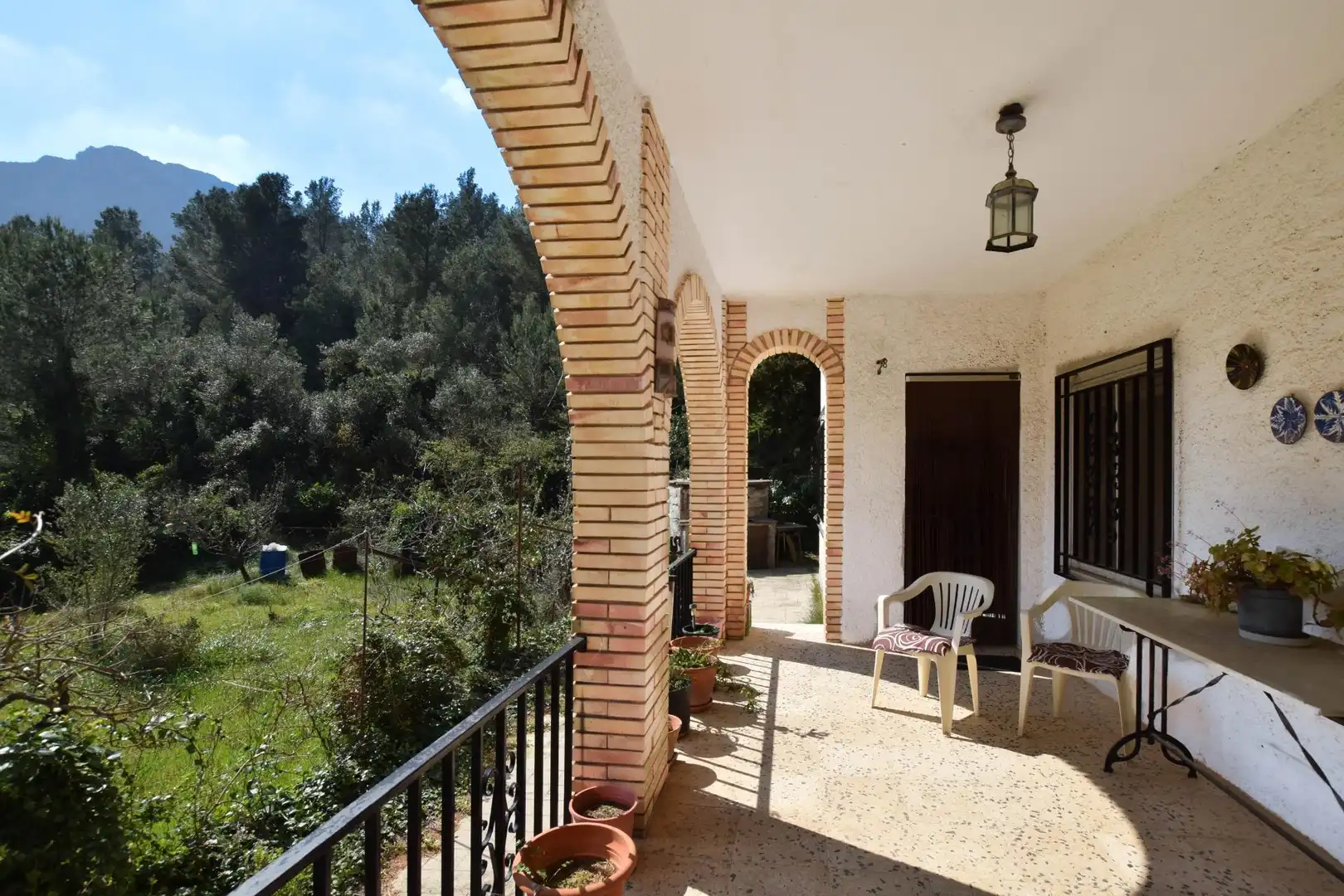 Terrassa de Casa o xalet en venda en Alfara de Carles amb Terrassa, Traster i Piscina