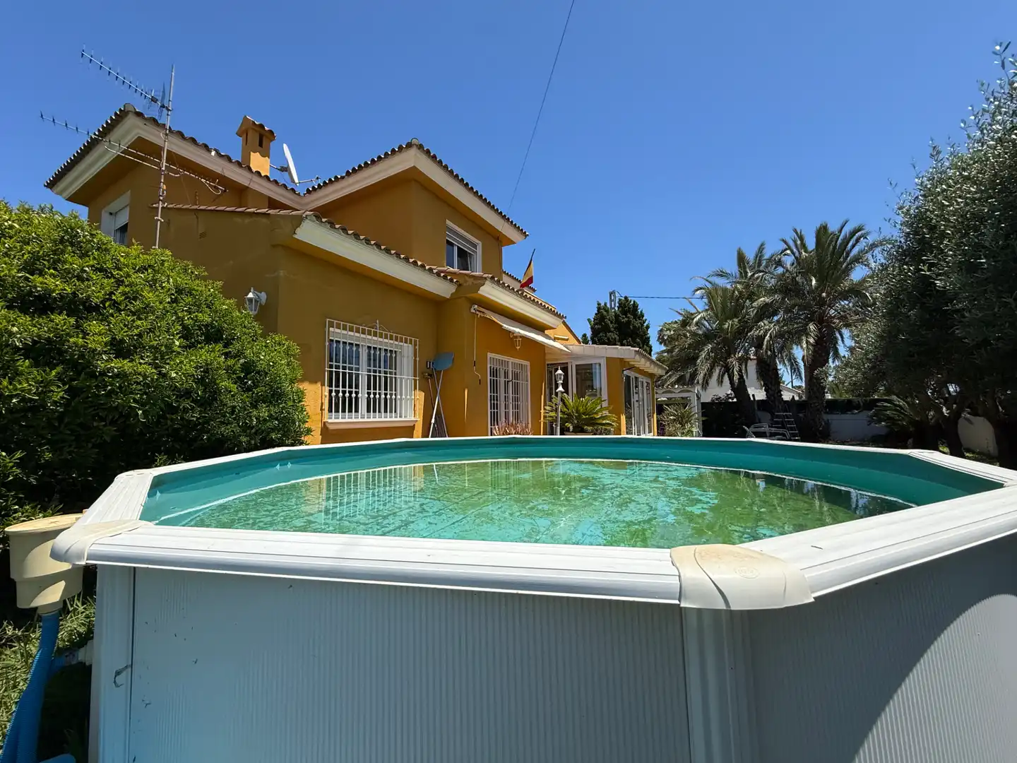 Swimming pool of Houses for sale in Dénia  with Air Conditioner, Heating and Private garden
