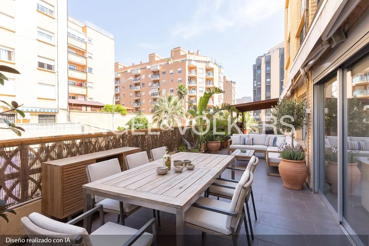 Terrassa de Pis en venda en  Valencia Capital amb Aire condicionat, Calefacció i Terrassa