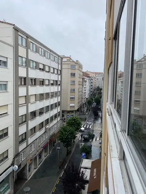 Vista exterior de Pis de lloguer en Santiago de Compostela  amb Calefacció, Moblat i Forn
