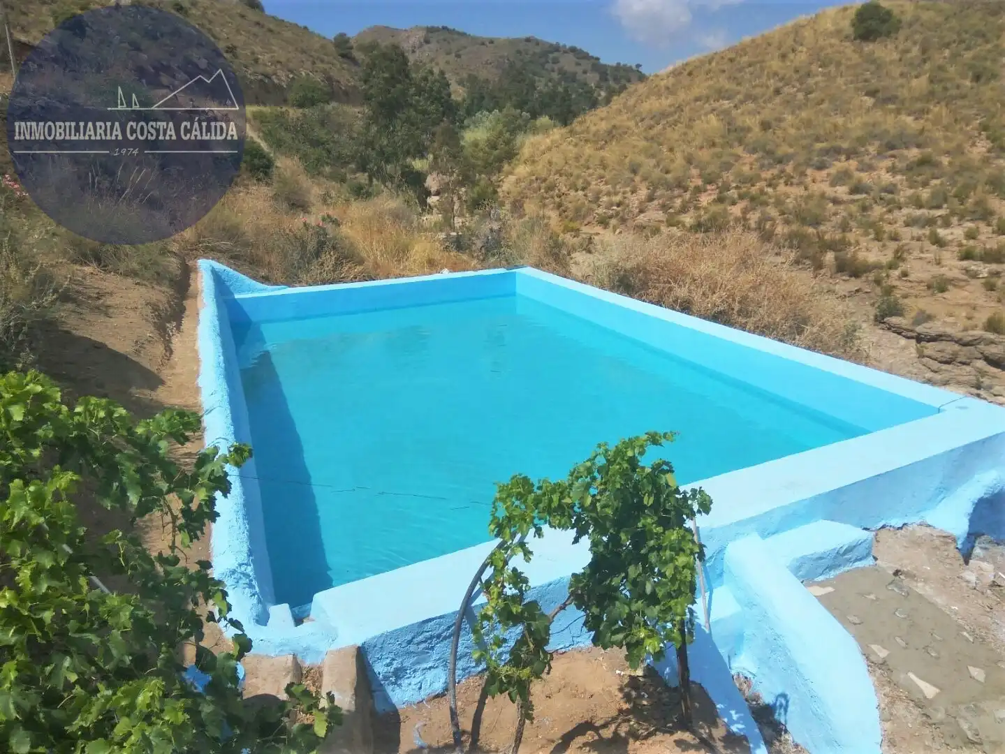 Piscina de Finca rústica en venda en Águilas amb Jardí privat, Terrassa i Traster