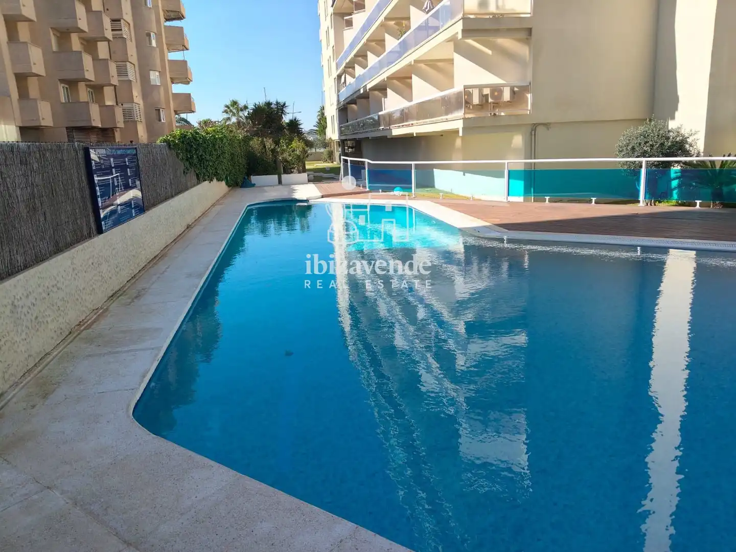 Piscina de Piso de alquiler en Eivissa con Calefacción, Terraza y Piscina