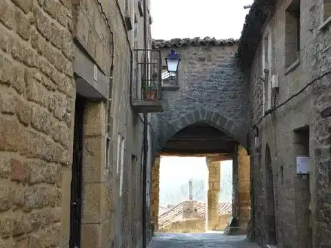 Exterior view of Flat for sale in El Frago  with Air Conditioner, Parquet flooring and Furnished