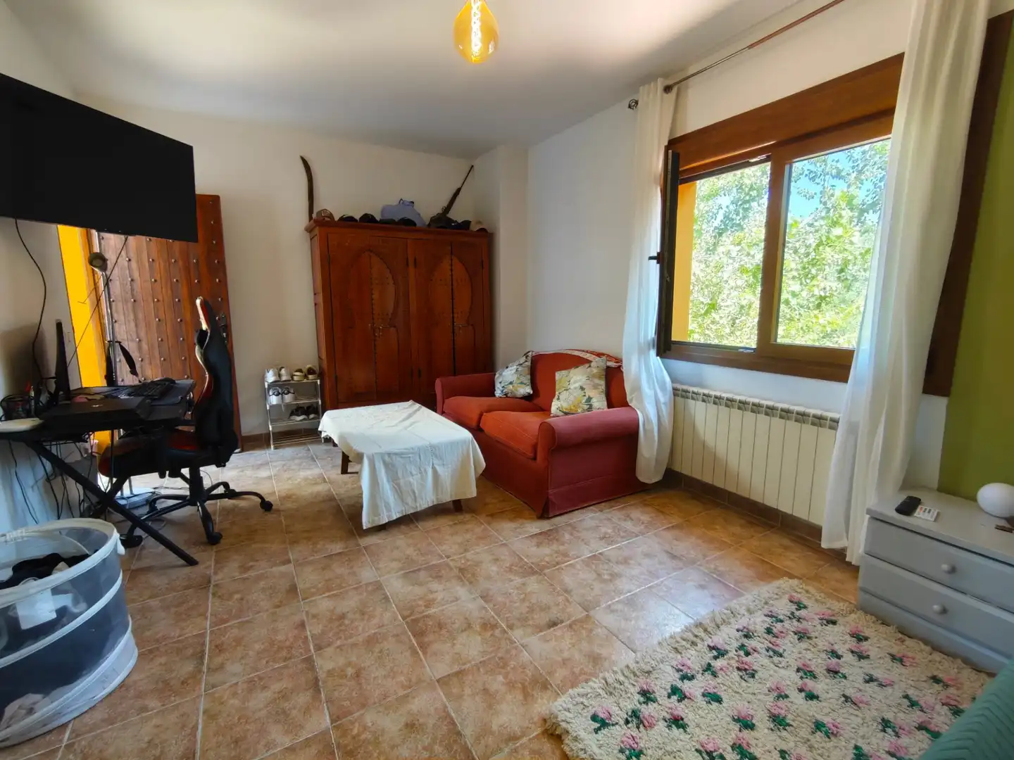 Sala de estar de Casa o chalet en venta en Sevilla la Nueva con Aire acondicionado, Calefacción y Jardín privado